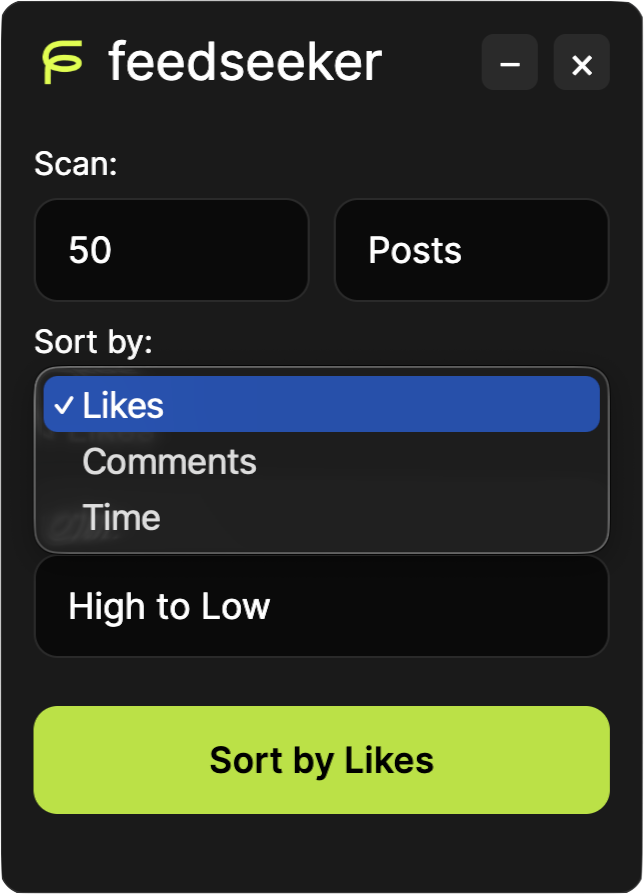 Feedseeker Extension Interface